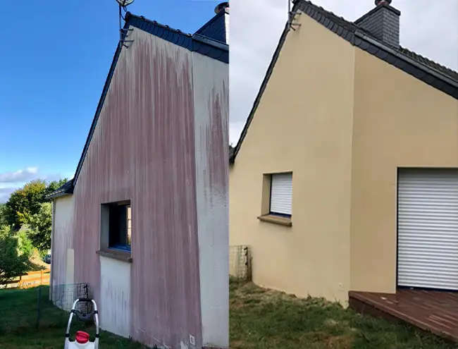 Utilisation d'une nacelle pour le ravalement
