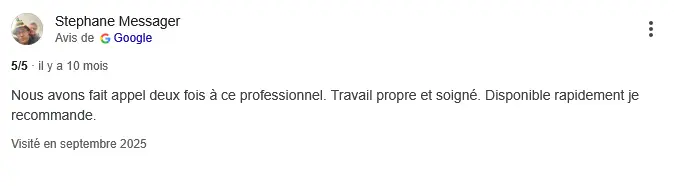Avis Google de