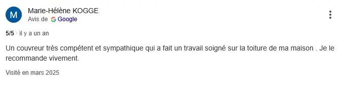 Avis Google de