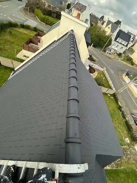 Après traitement hydrofuge toiture